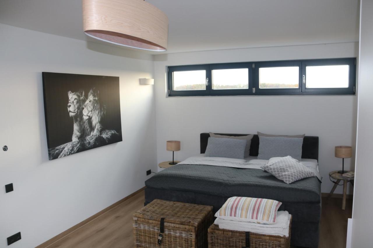 Moderne Barrierefreie Wohnung Auf Dem Land Bei Neuruppin Lichtenberg  Exterior foto